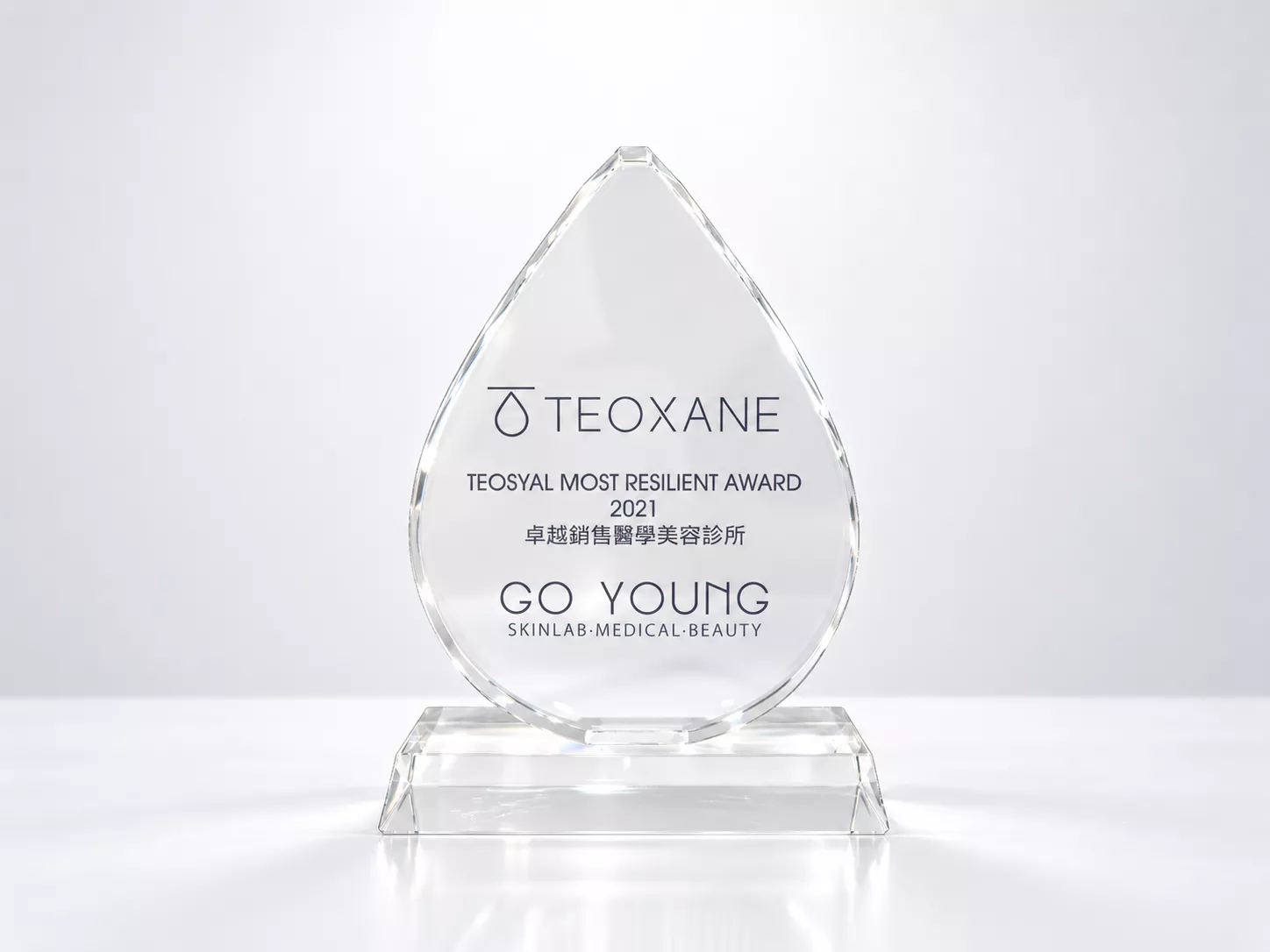 2021 TEOXANE 卓越銷售醫學美容診所