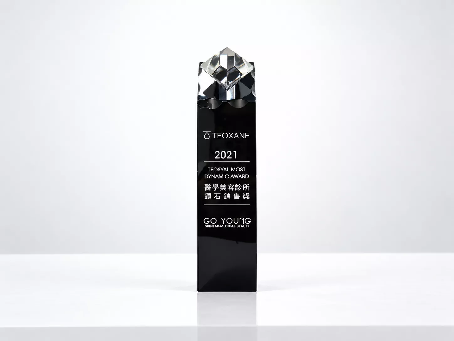 2021 TEOXANE 醫學美容診所鑽石銷售獎
