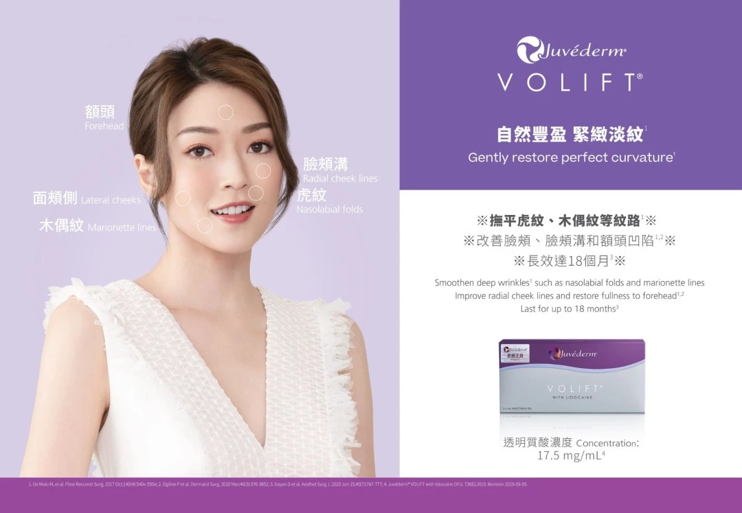 JUVÉDERM® VOLIFT(緹顏)